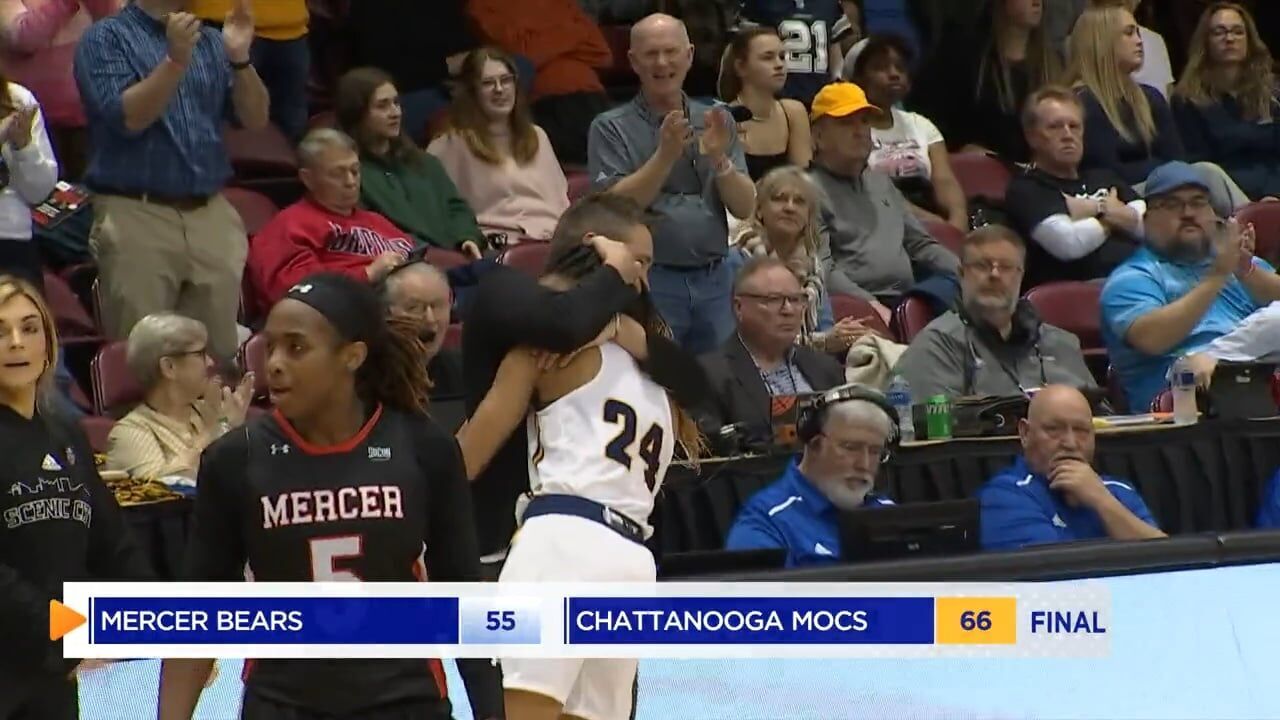 Guinn's career-day lifts Chattanooga women to 66-55 SoCon Tournament Semifinal win over Mercer